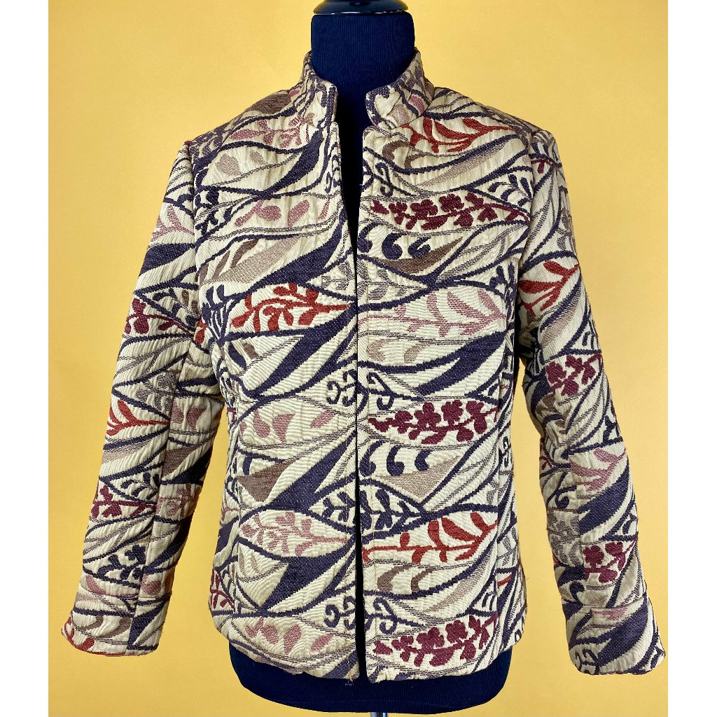 Erin By Erin London Tapestry Print Jacket